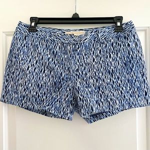MICHAEL Michael Kors Blue and White Shorts Size 2